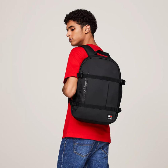 Tommy Hilfiger Τσάντα πλάτης Essential Webbing Strap Dome Backpack